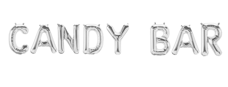 Ballonschriftzug "Candy Bar"