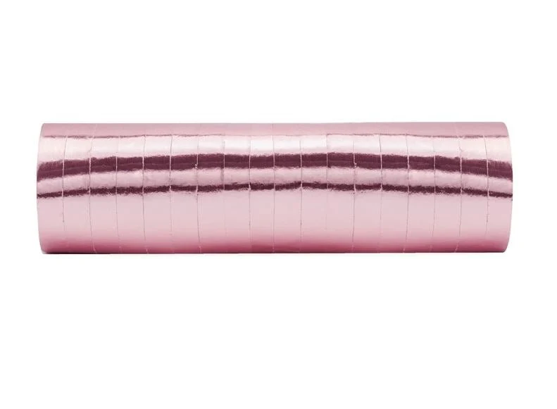 Luftschlangen Roségold