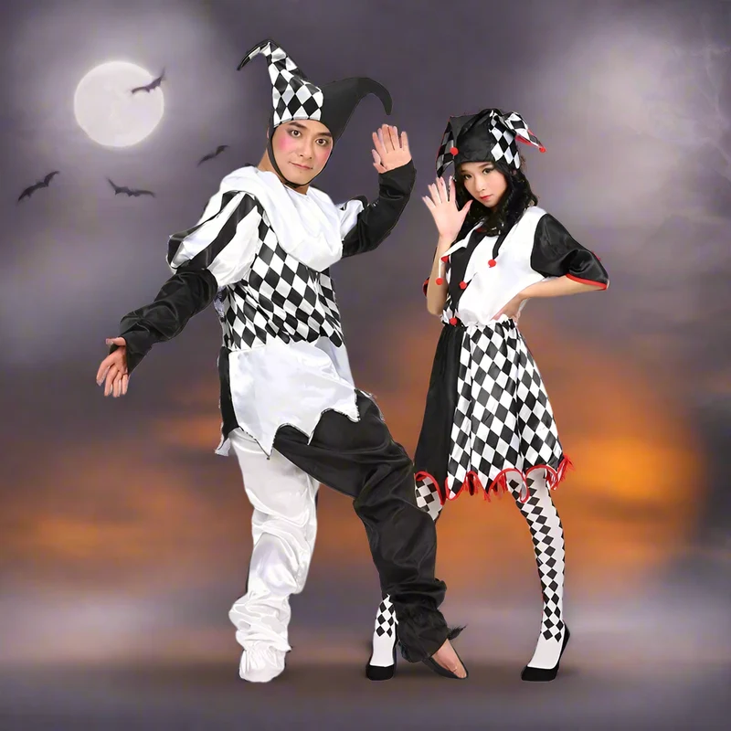 Halloween Partner Kostüm Clown