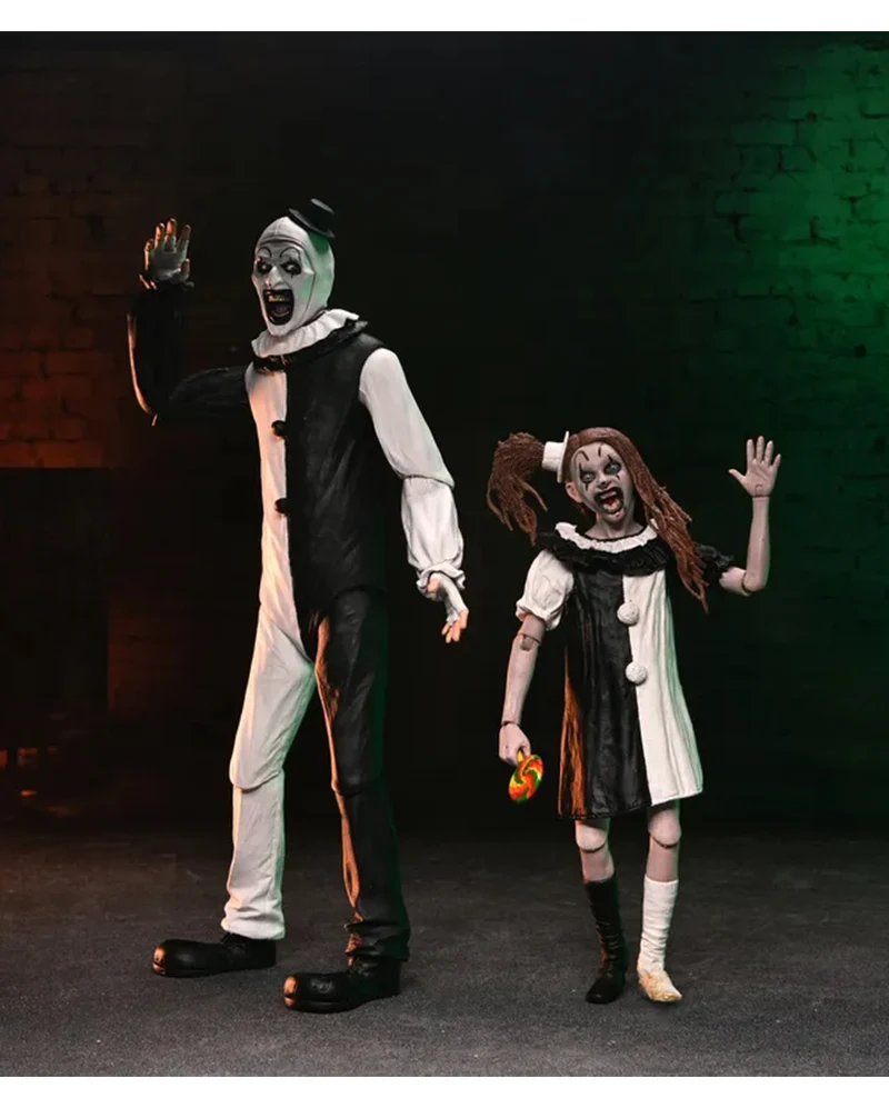 Art The Clown & Little Pale Girl TERRIFIER 2 Actionfigur 17,5 cm