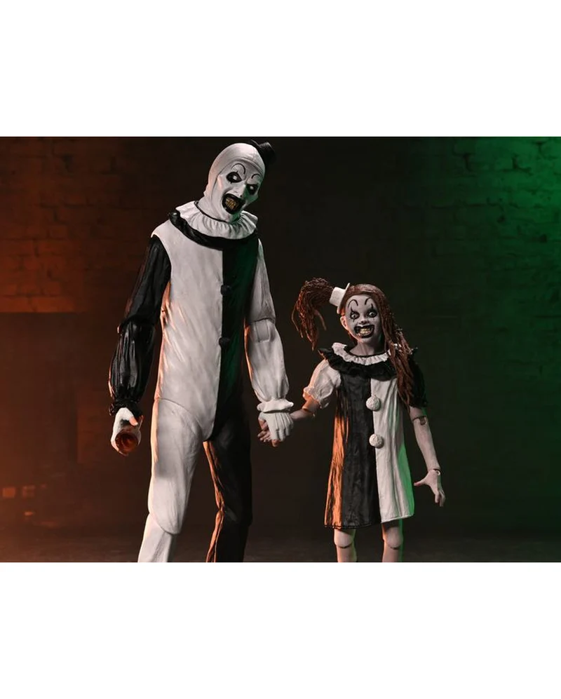 Art The Clown & Little Pale Girl TERRIFIER 2 Actionfigur 17,5 cm