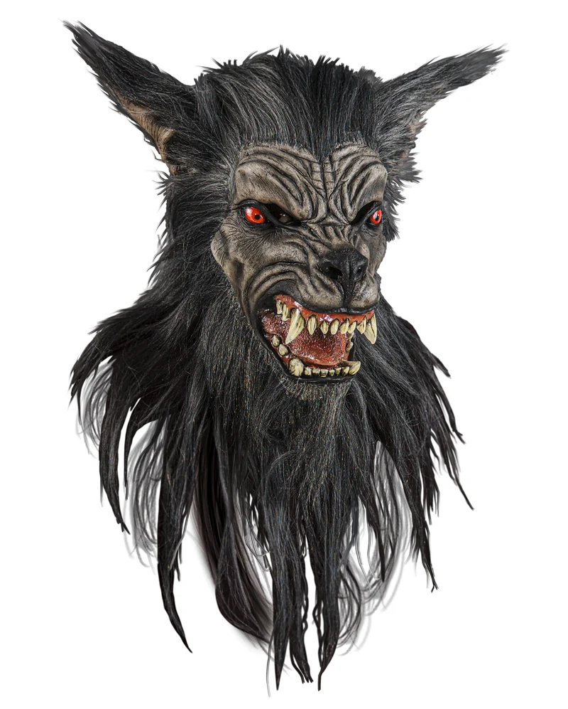 Fenris Schattenwolf Maske