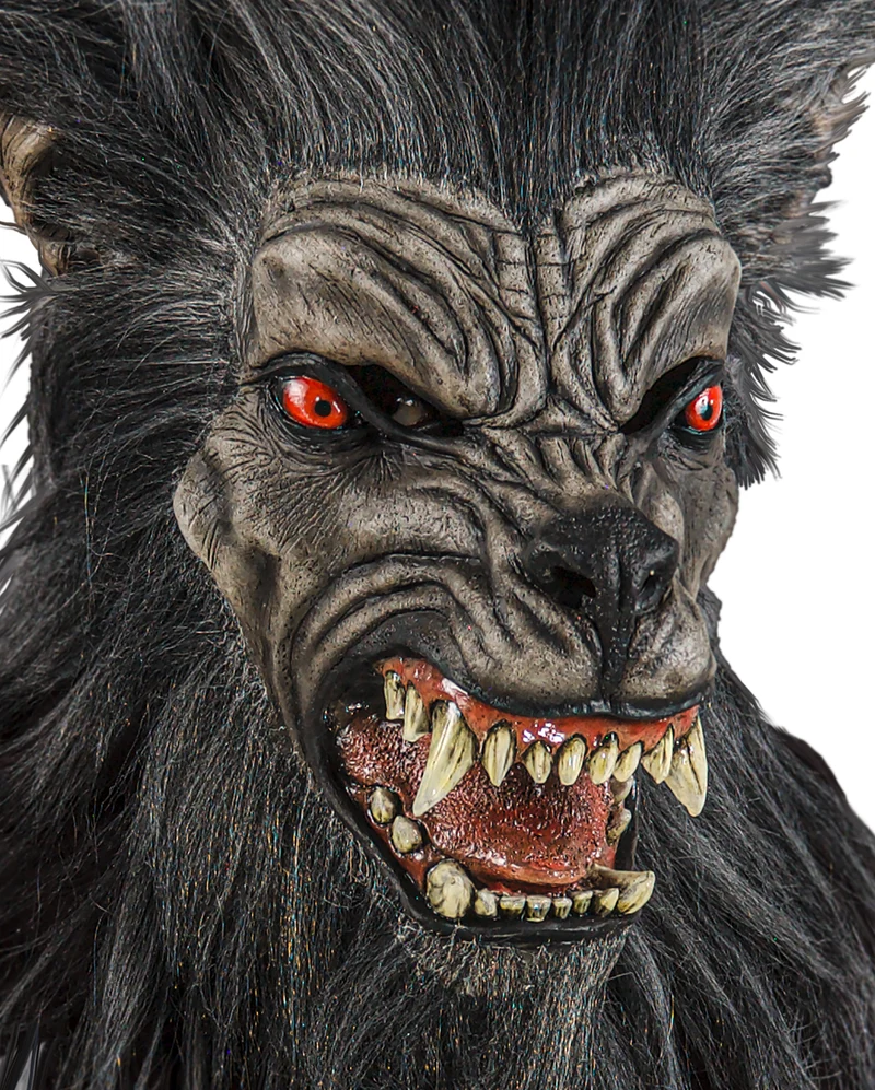Fenris Schattenwolf Maske
