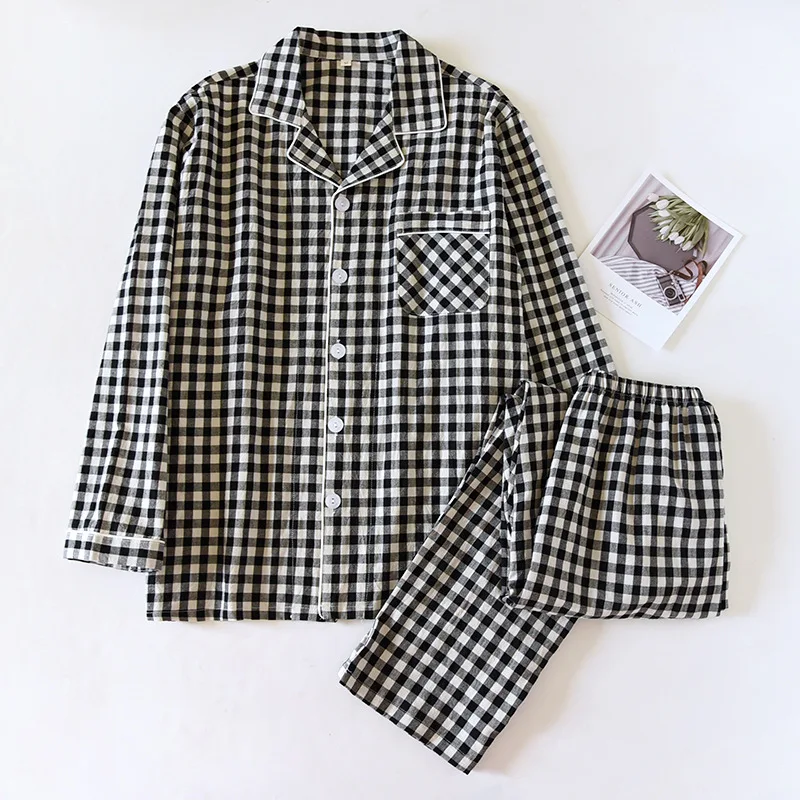 Couples Plaid Pajamas