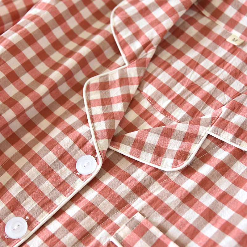 Couples Plaid Pajamas