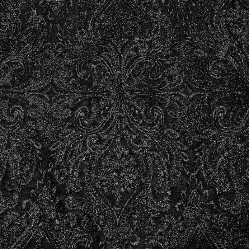 Gothic-Schnürrock mit Nietenprägung für Damen