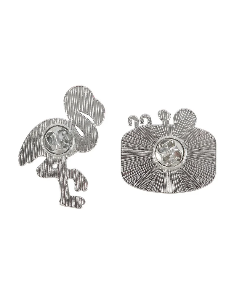 Flamingo & Dead Cool Skeleton Pins 2 St.