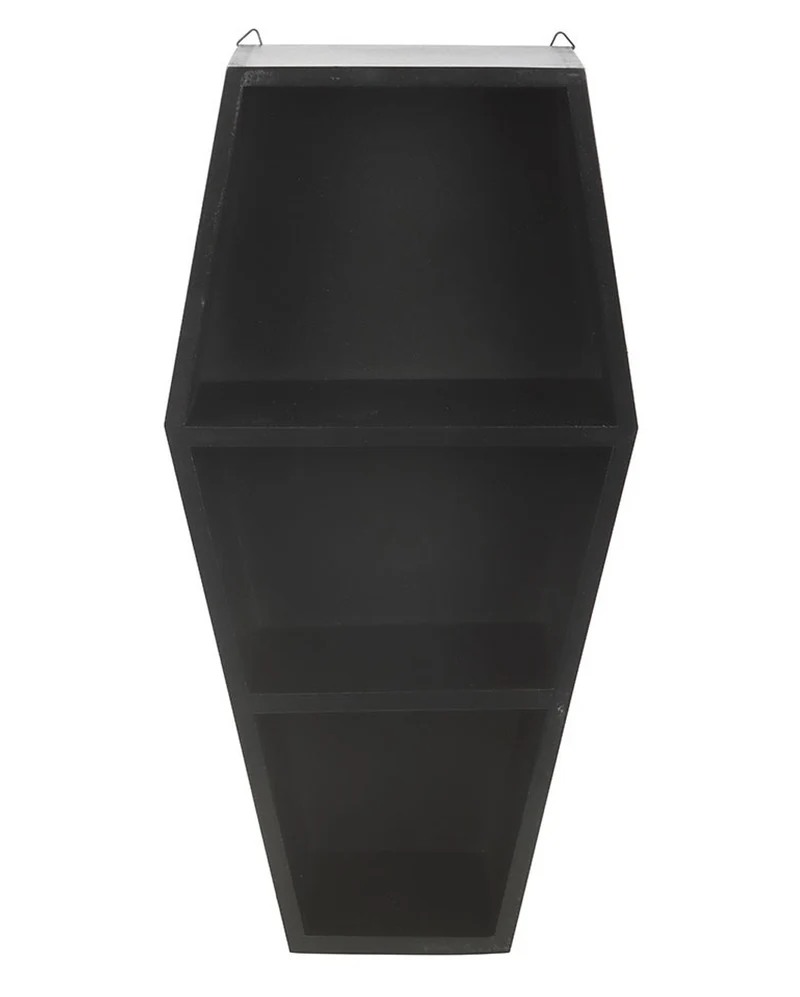 Kleines, Schwarzes Sargregal 40cm