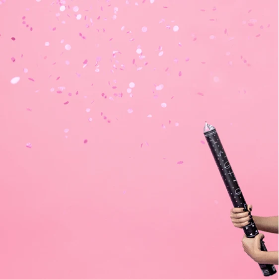 XL Konfettikanone 60cm Gender Reveal - It's a Girl