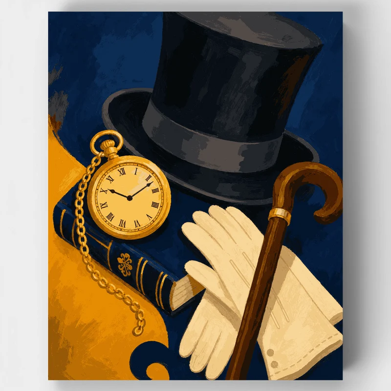 Gentleman's Essentials - Paint by Numbers Kit