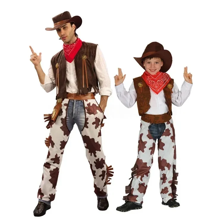Cowboy Kostüm Familie