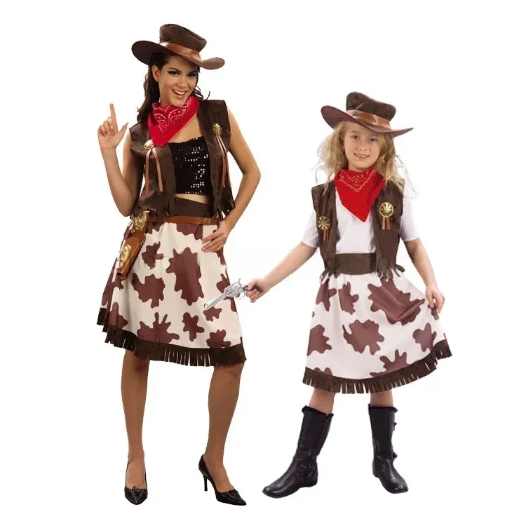 Cowboy Kostüm Familie