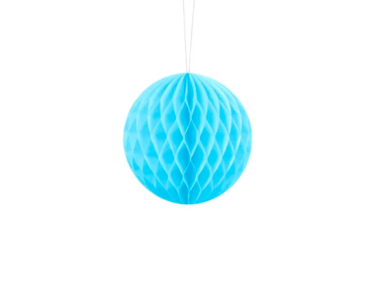 Wabenball Ø 10cm Hellblau
