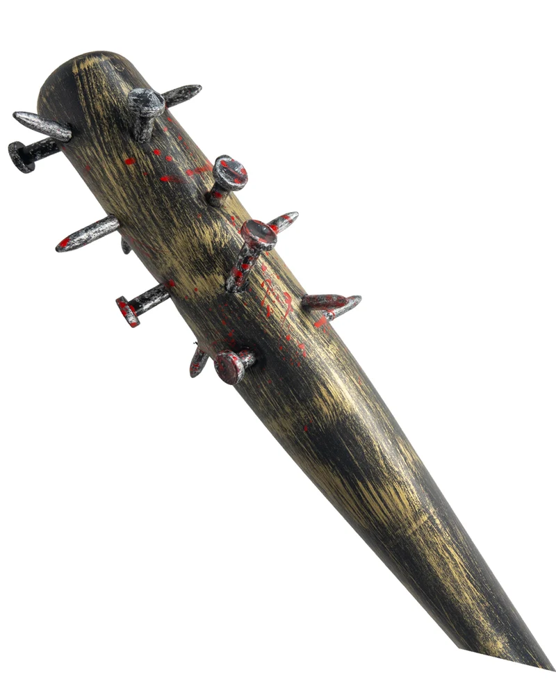 Blutiger Baseballschläger mit Nägeln 73cm