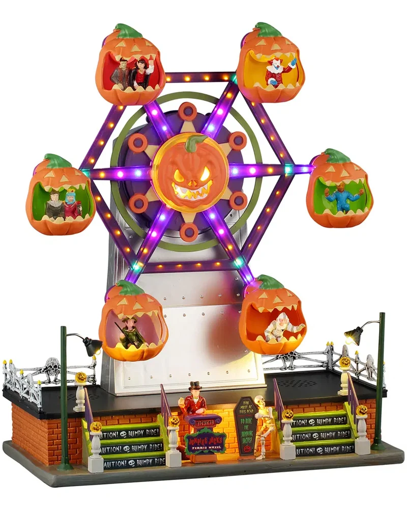 Jumping Jacks Riesenrad - Lemax Spooky Town