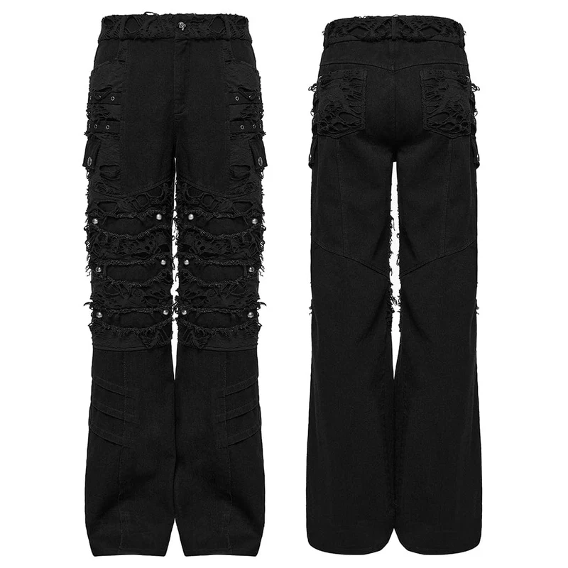Zerrissene Punk-Hose für Herren