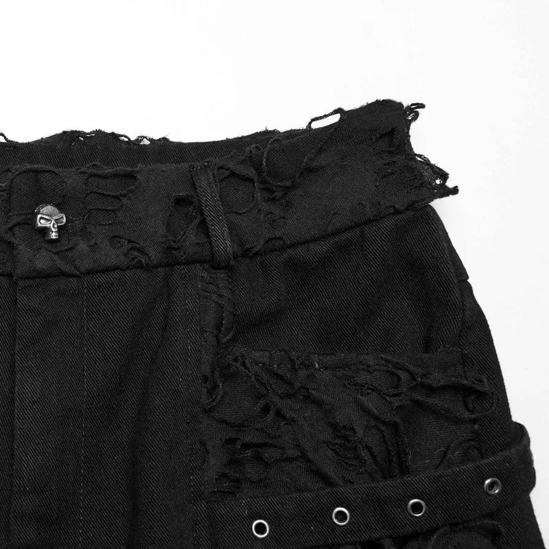 Zerrissene Punk-Hose für Herren