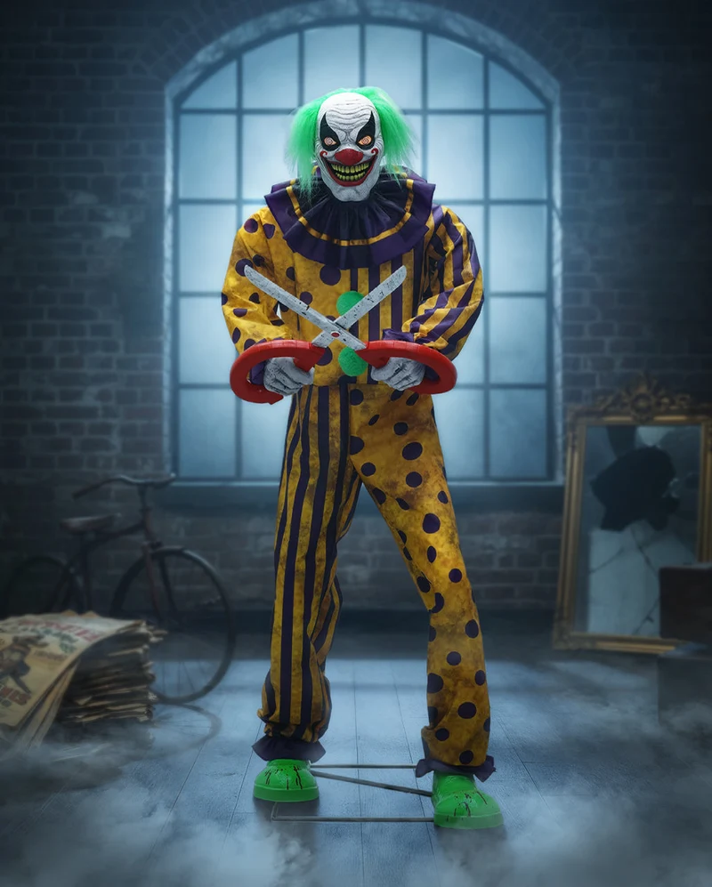 Snippers der Clown Halloween Animatronic 182cm