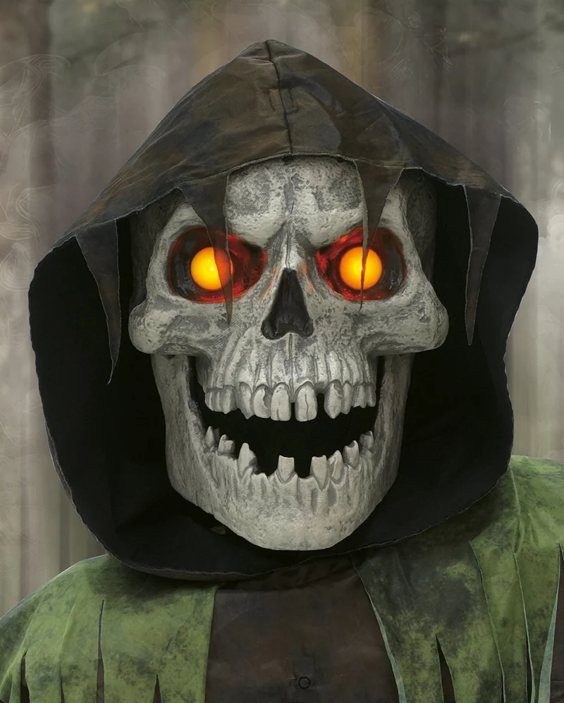 Riesiger Skelett Groundbreaker Animatronic mit Bewegung & Sound 147cm