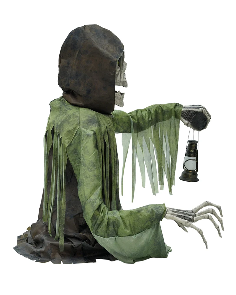 Riesiger Skelett Groundbreaker Animatronic mit Bewegung & Sound 147cm