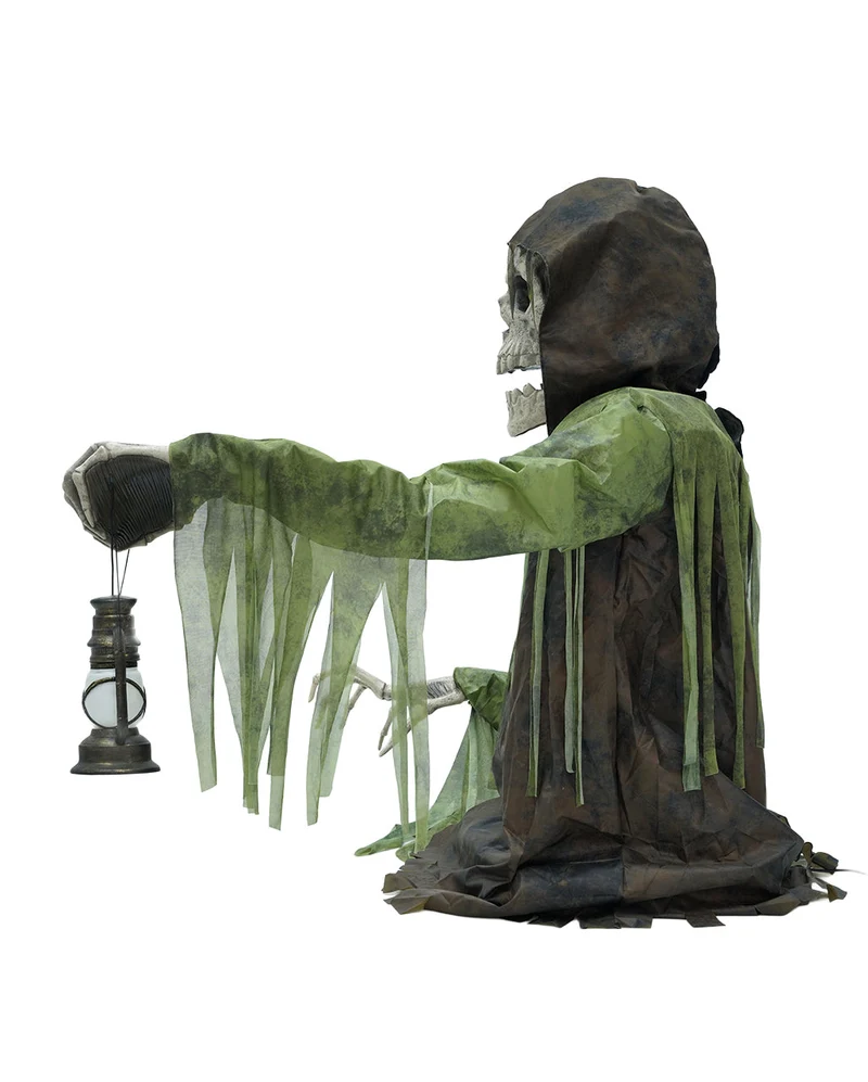 Riesiger Skelett Groundbreaker Animatronic mit Bewegung & Sound 147cm