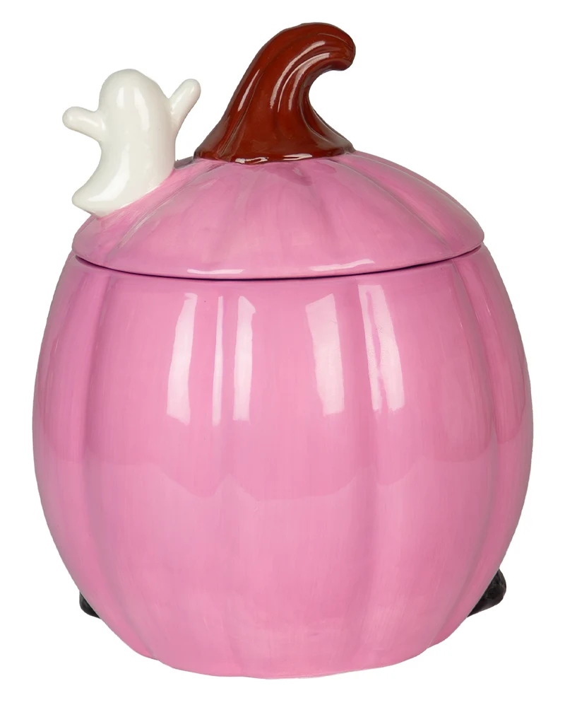 Summerween Kürbis Keksdose Pink 18cm