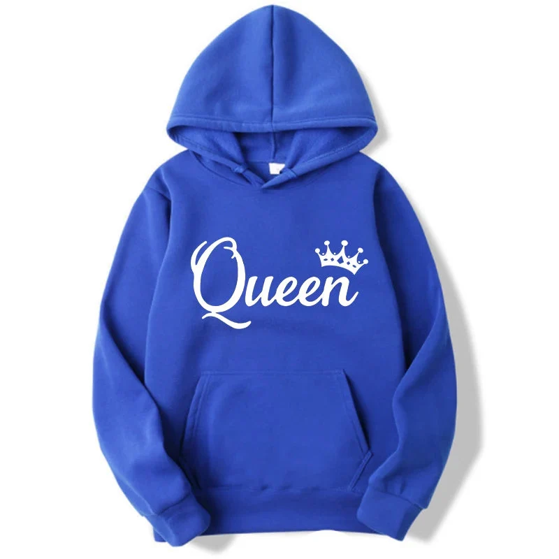 King And Queen Hoodies Custom
