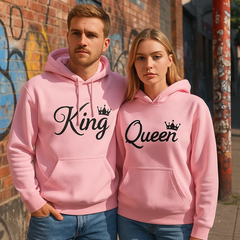 King Queen Hoodie Camouflage
