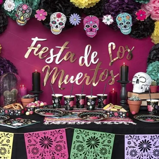 Girlande "Fiesta de Los Muertos"