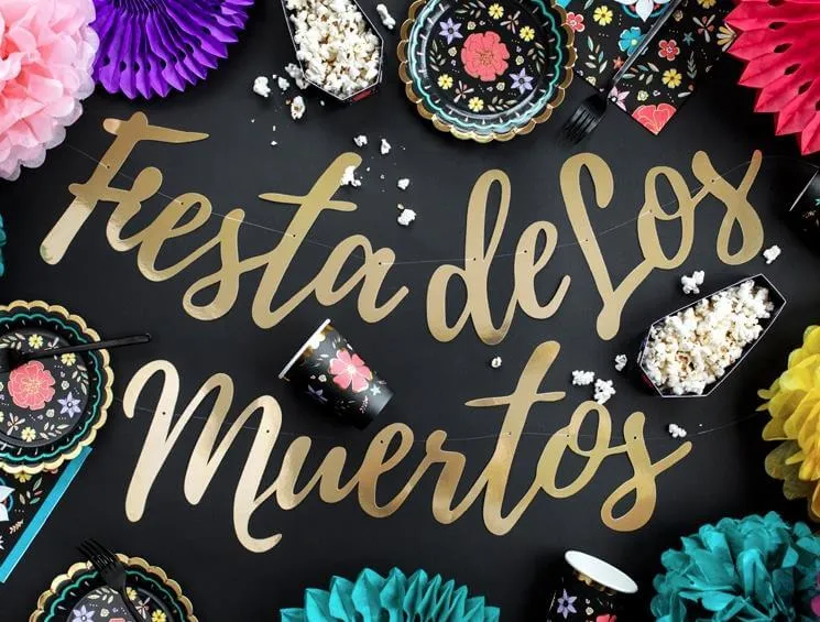 Girlande "Fiesta de Los Muertos"