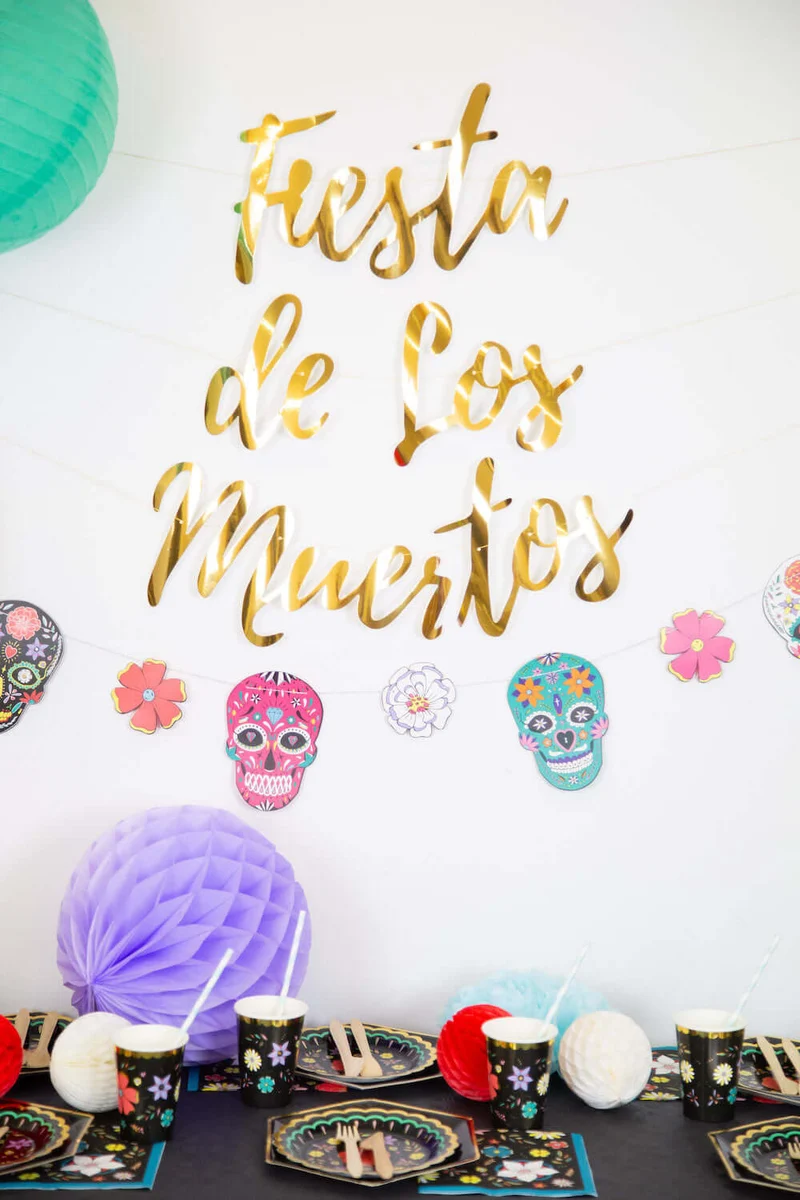 Girlande "Fiesta de Los Muertos"