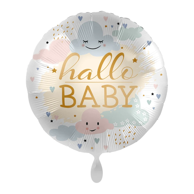 Folienballon "Hallo Baby"