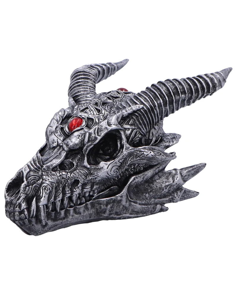 Tribal Flame Sci-Fi Drachenschädel 21,5cm