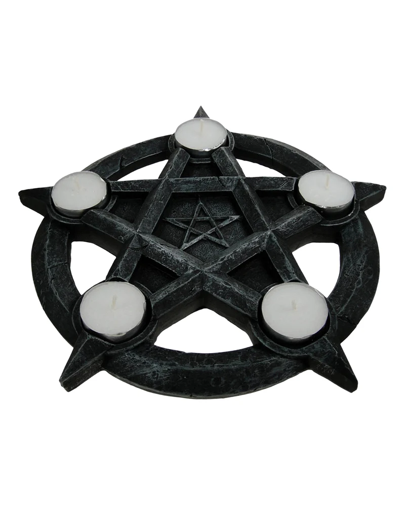 Pentagram Tealight Holder Ø26cm