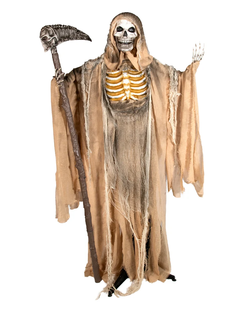 Knochen Reaper mit Sound, Licht & Bewegung 162cm