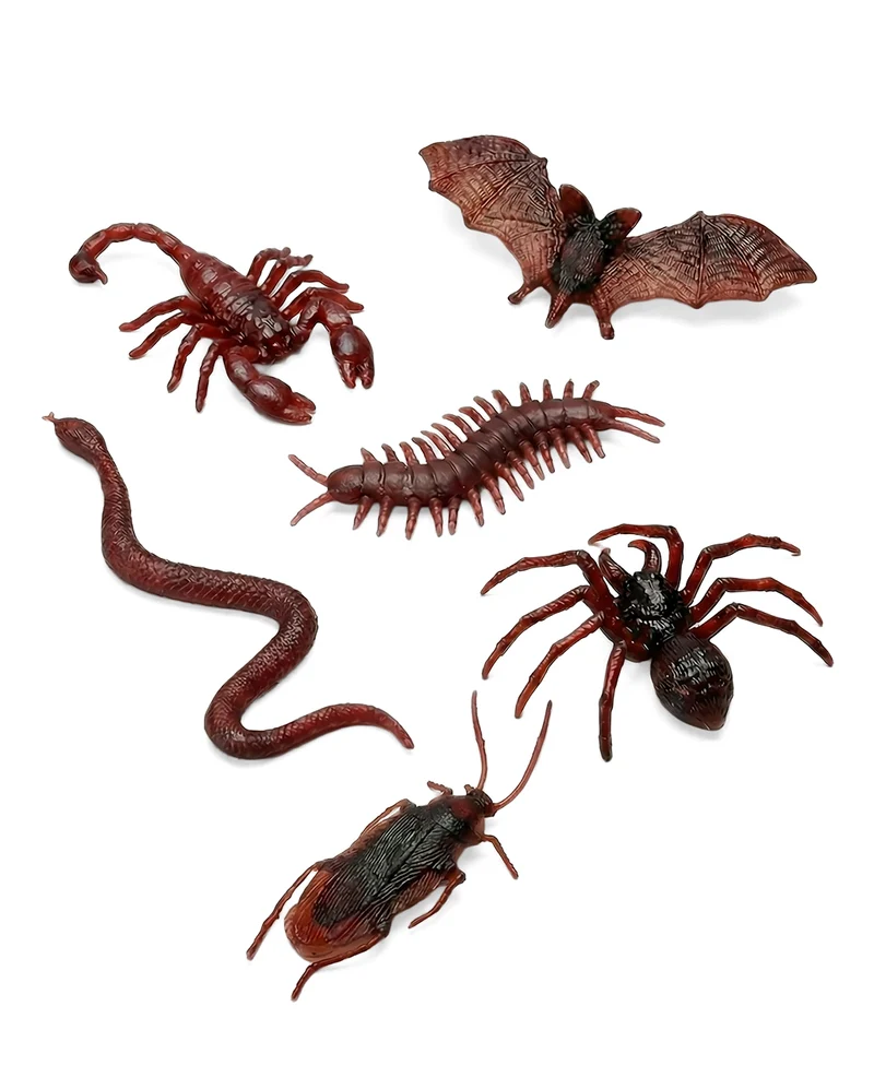 Halloween Insekten & Ungeziefer als Streudeko 36 St.