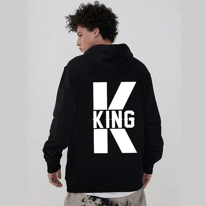King Queen Pullover Schwarz