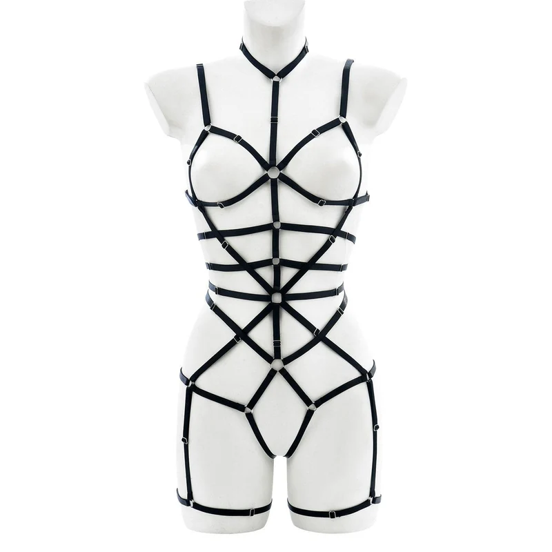 Halter o ring cut out harness