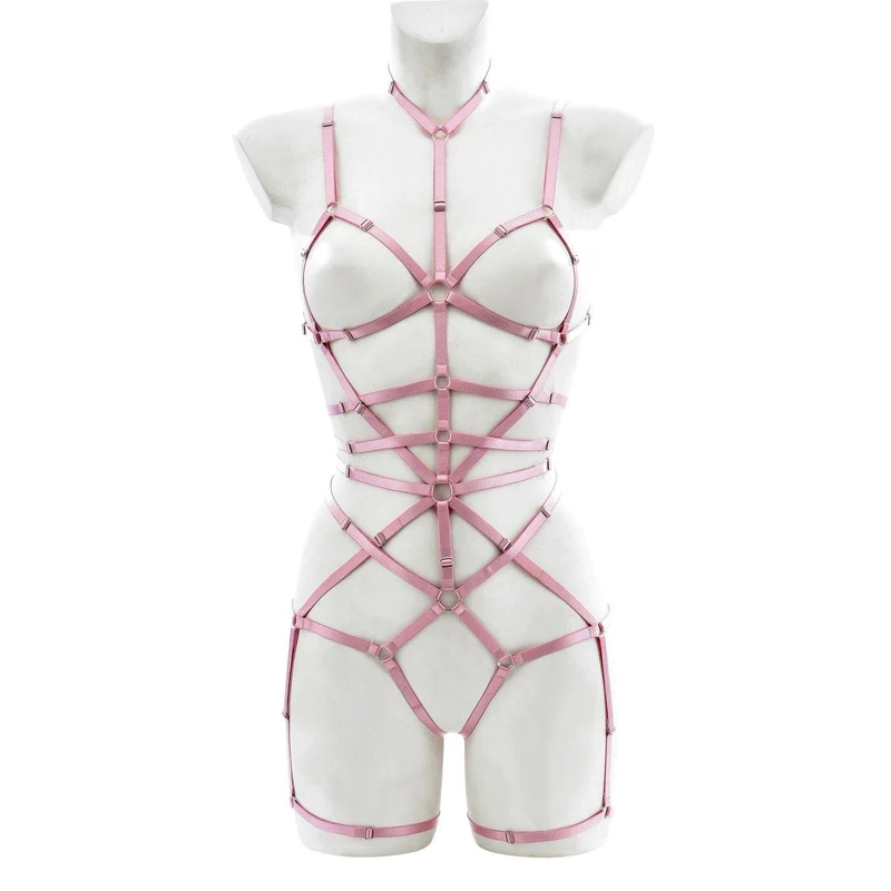 Halter o ring cut out harness