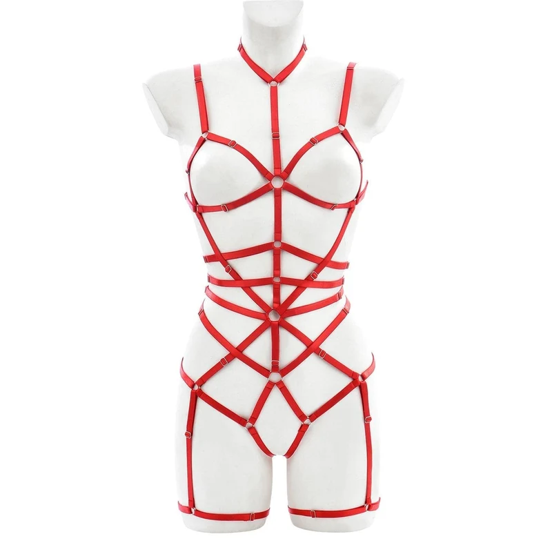 Halter o ring cut out harness