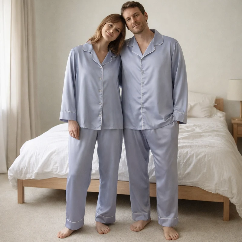 Pärchen Pyjama Kariert