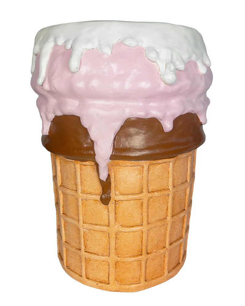 Summerween Eiscreme Hocker 47cm