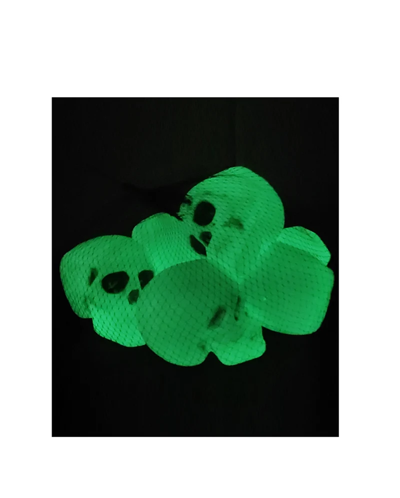 Glow in the Dark Totenschädel 6 St.