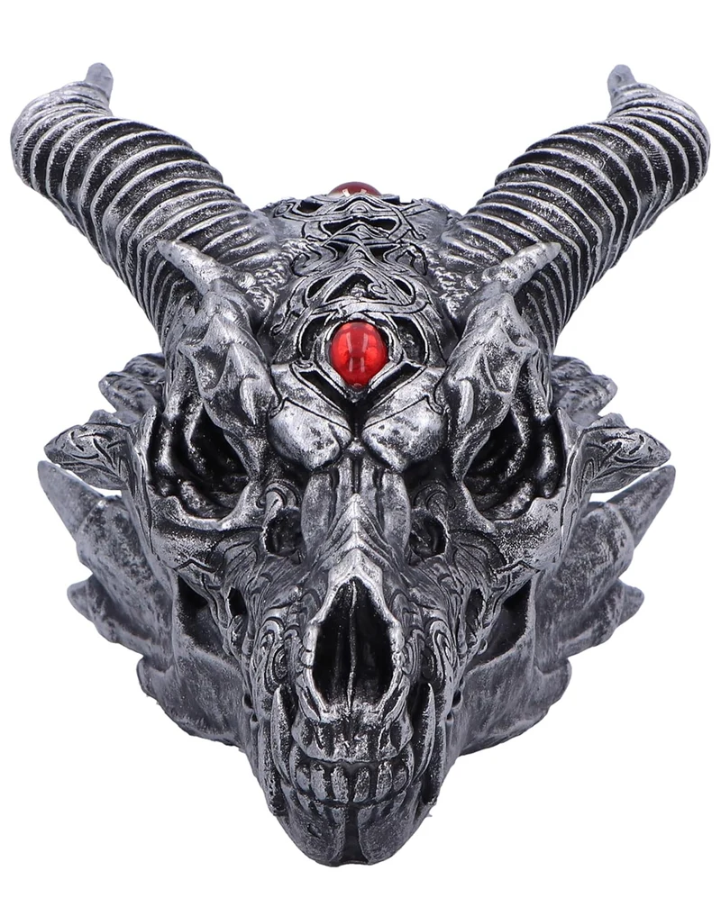 Tribal Flame Sci-Fi Drachenkopf 21,5cm