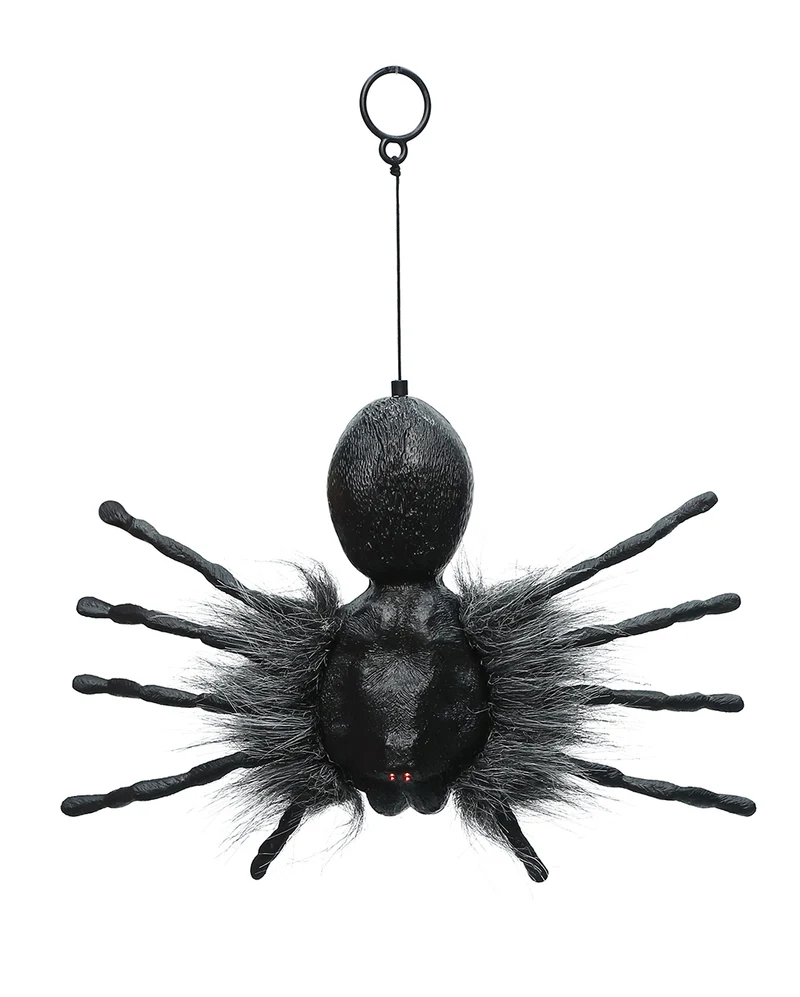 Spinne mit Schockeffekt Animatronic 22cm