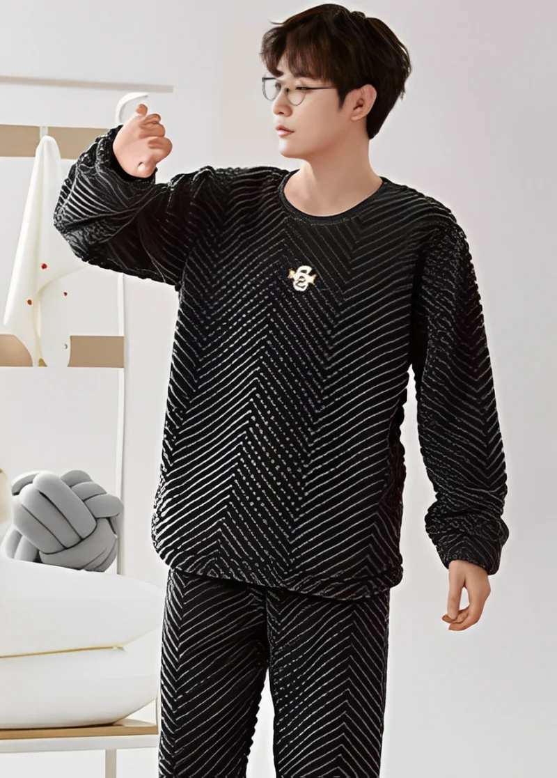 Matching Pyjamas Couple Winter