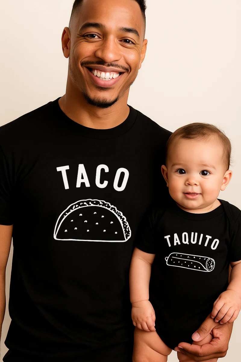 Vater Sohn Shirt Set