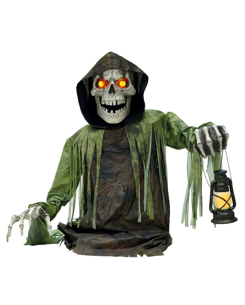 Gigantischer Skelett Groundbreaker Halloween Animatronic 147cm