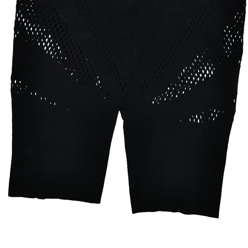 Cut out short sleeve crewneck romper