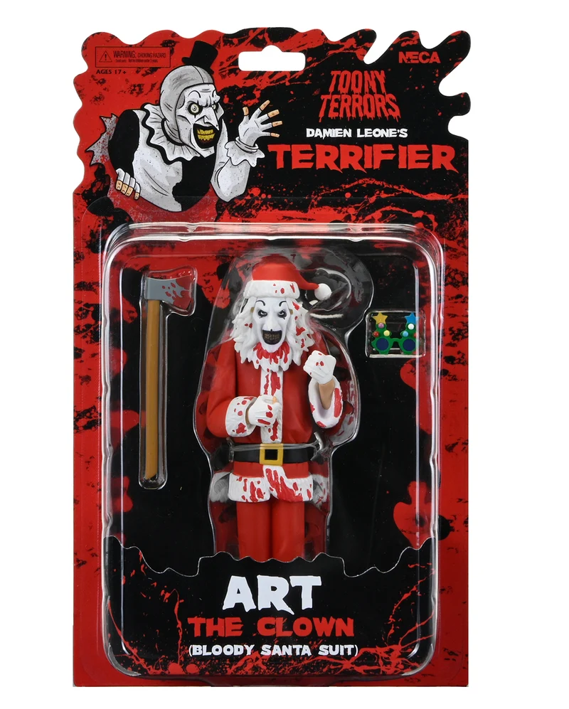 Terrifier 3 Santa Suit Art The Clown Bloody 15cm